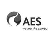 Logo de AES we are the energy